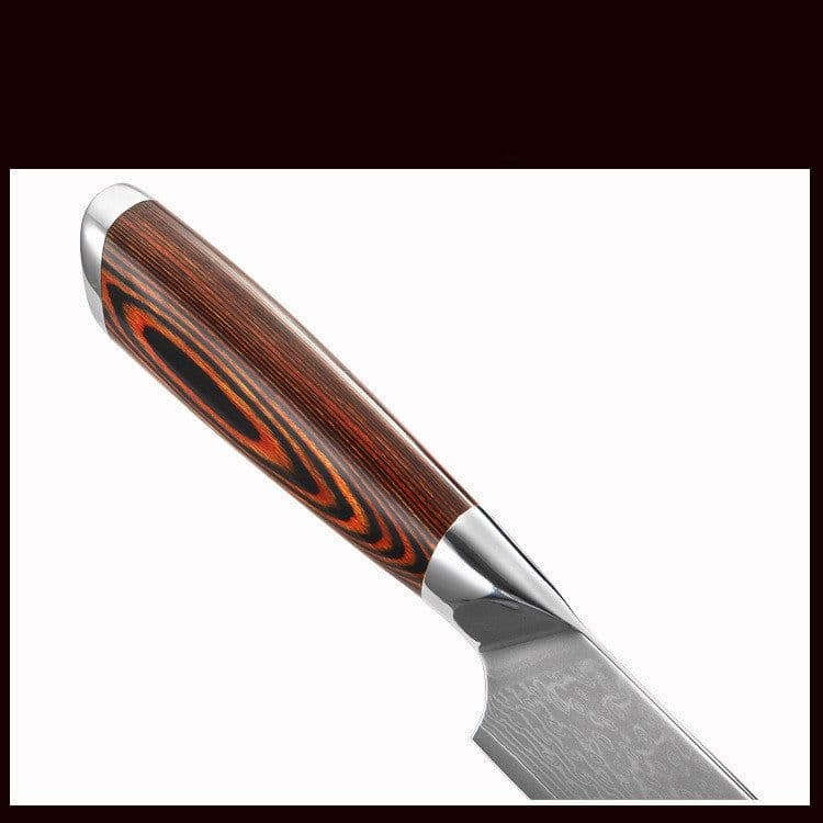 image-Pattern Steel Knife Damascus Knife Damascus Western Chef Sushi Knife