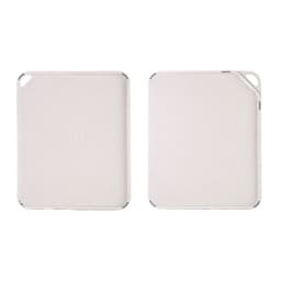 image-Wheat Straw Plastic Chopping Board With A Knife To Grind Garlic, Ginger And Garlic, Kitchen Cutting Board