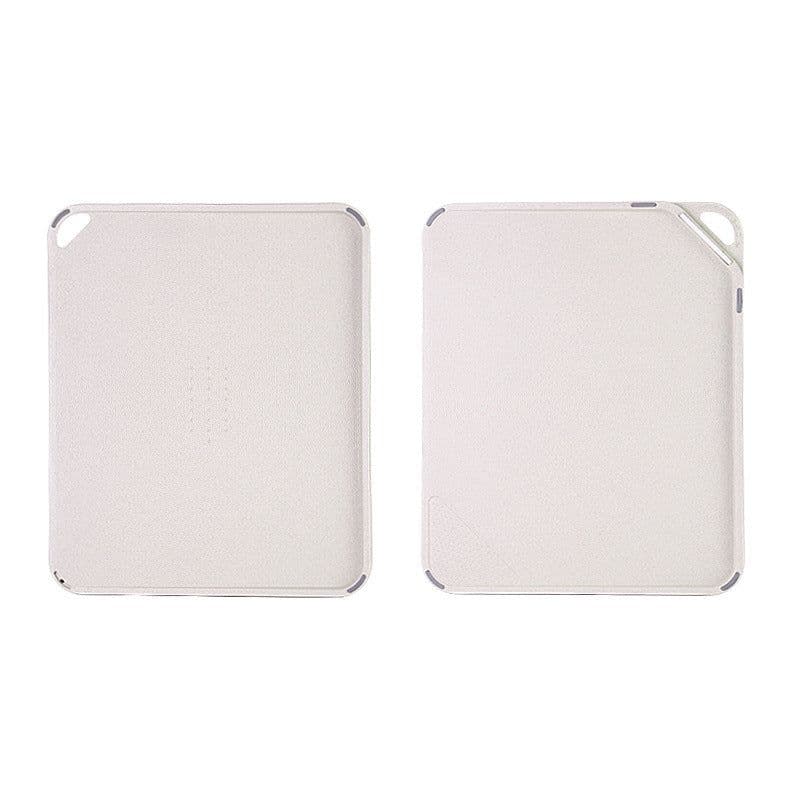 image-Wheat Straw Plastic Chopping Board With A Knife To Grind Garlic, Ginger And Garlic, Kitchen Cutting Board