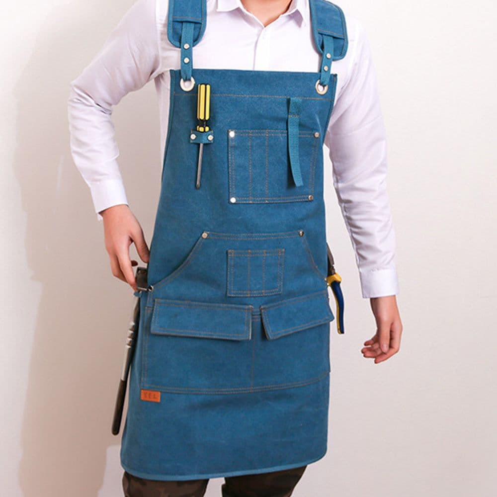 image-Apron Fashion Gardening Men's Wear-resistant Waterproof Floral
