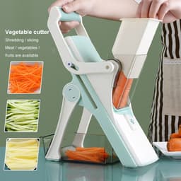 image-Multifunctional Vegetable Cutter Paper Shredder Kitchen Tool Meat Cutter Pound Garlic Household Shredder Onion Ginger Artifact