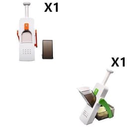 image-Multifunctional Vegetable Cutter Paper Shredder Kitchen Tool Meat Cutter Pound Garlic Household Shredder Onion Ginger Artifact
