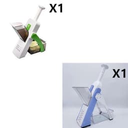 image-Multifunctional Vegetable Cutter Paper Shredder Kitchen Tool Meat Cutter Pound Garlic Household Shredder Onion Ginger Artifact