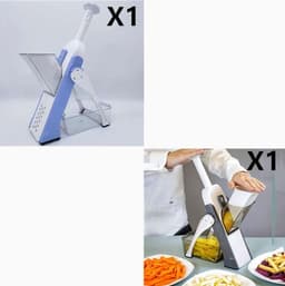image-Multifunctional Vegetable Cutter Paper Shredder Kitchen Tool Meat Cutter Pound Garlic Household Shredder Onion Ginger Artifact
