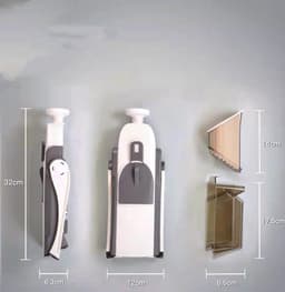 image-Multifunctional Vegetable Cutter Paper Shredder Kitchen Tool Meat Cutter Pound Garlic Household Shredder Onion Ginger Artifact