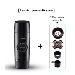 image-Mini Espresso Coffee Maker Portable Rechargeable Mech
