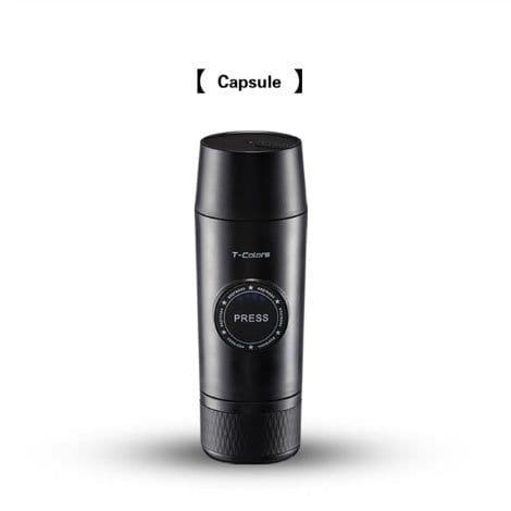 image-Mini Espresso Coffee Maker Portable Rechargeable Mech
