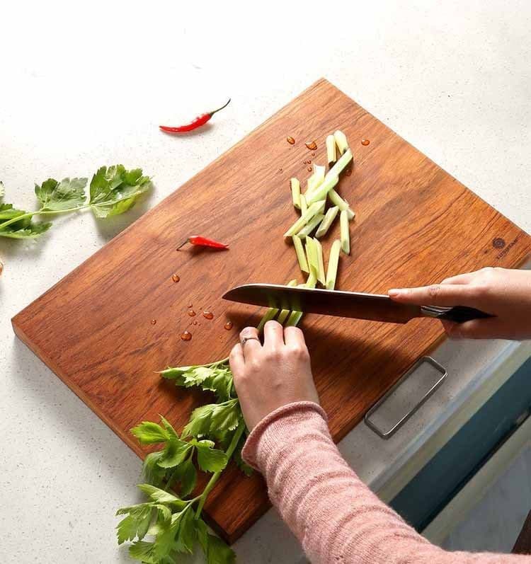 image-Home Kitchen Pear Wood Chopping Board