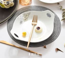 image-Bone China Tableware Set Bowl And Plate European Style Bowl And Dish Set