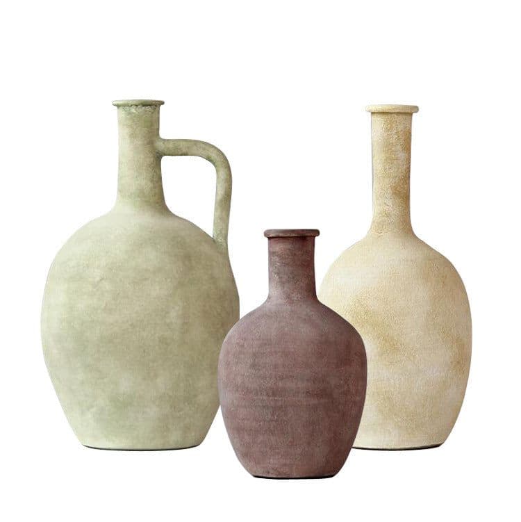 image-Pottery Art Handmade Vase Decoration Room B&B Modern Simple Flower