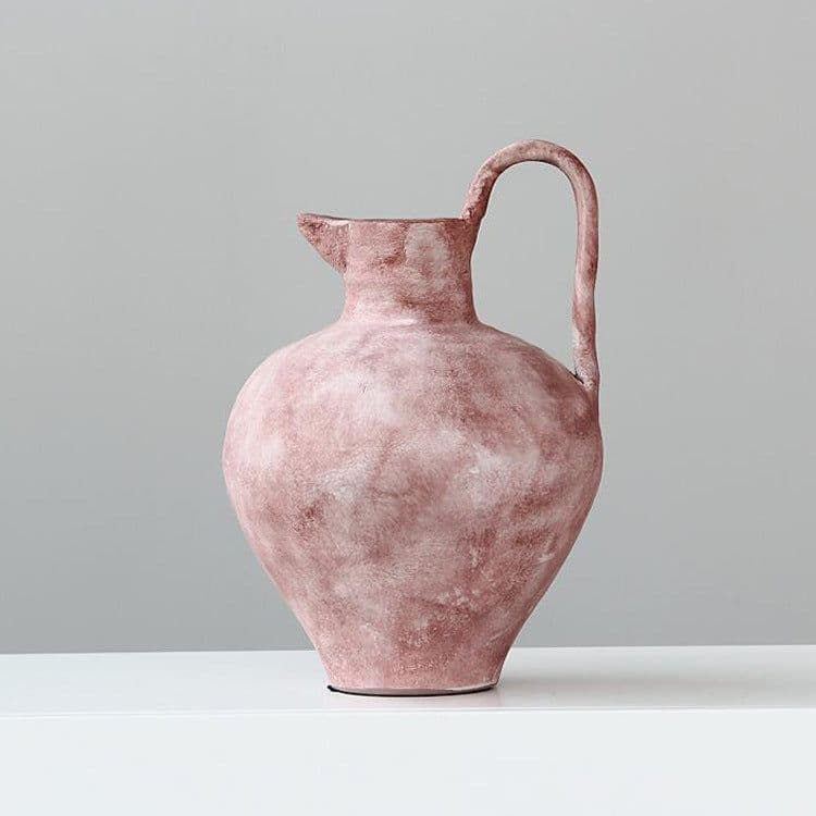 image-Pottery Art Handmade Vase Decoration Room B&B Modern Simple Flower