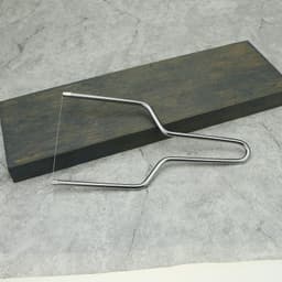 image-Wire Cut Kitchen Tool Stainless Steel Cheese Slicer