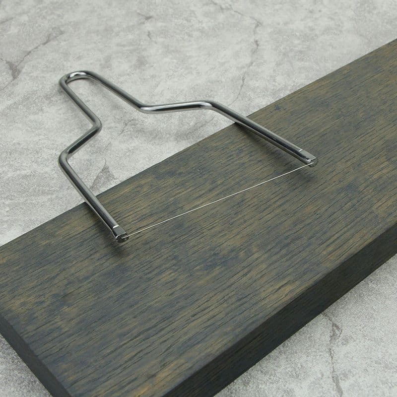 image-Wire Cut Kitchen Tool Stainless Steel Cheese Slicer