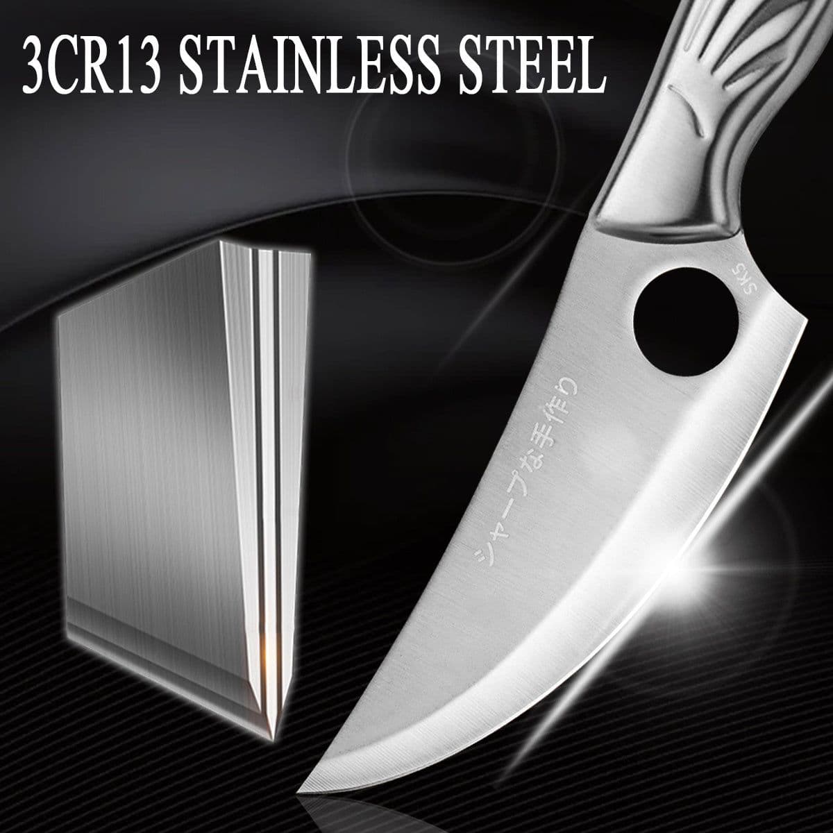 image-Stainless Steel Chef's Kitchen Household Deboning And Meat Cutting Small Scimitar