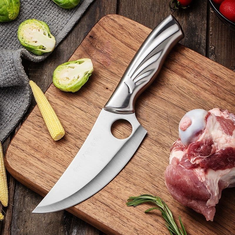 image-Stainless Steel Chef's Kitchen Household Deboning And Meat Cutting Small Scimitar