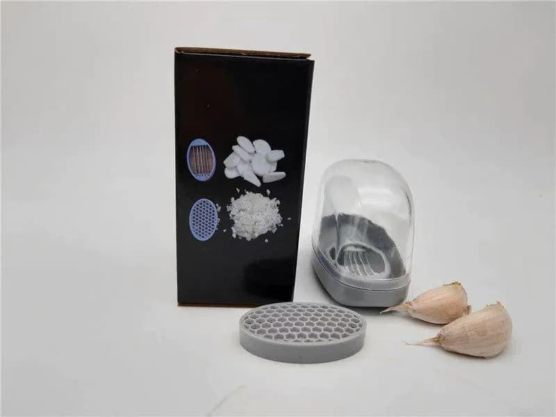 image-Kitchen Gadgets Plastic Small Garlic Cutter