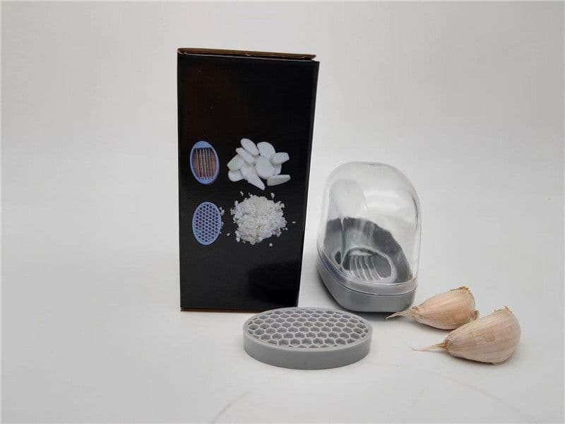 image-Kitchen Gadgets Plastic Small Garlic Cutter