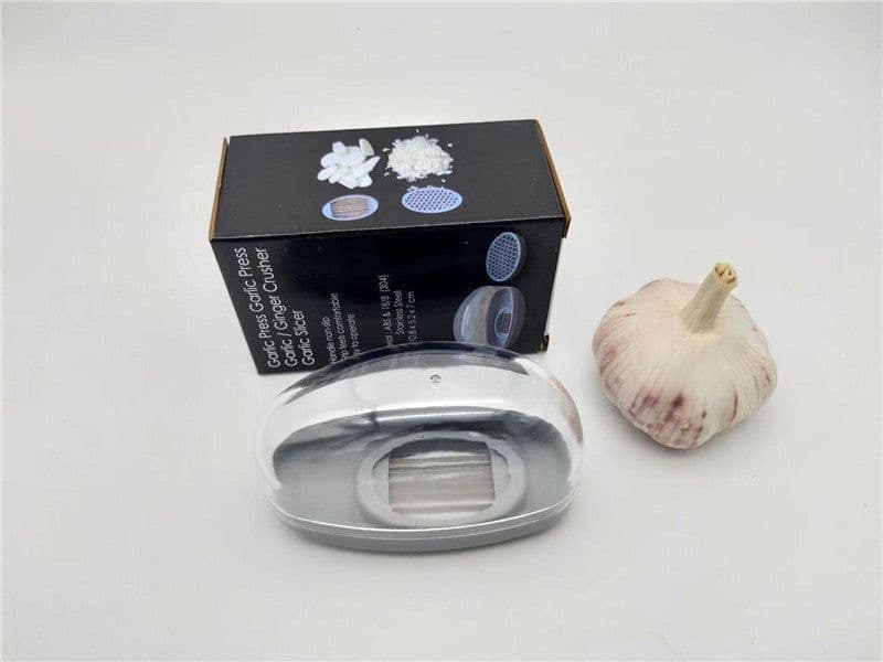 image-Kitchen Gadgets Plastic Small Garlic Cutter