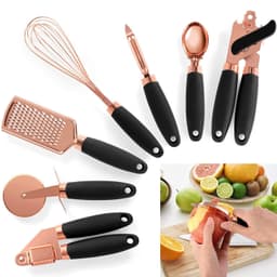 image-Stainless Steel Kitchen Gadgets 7 Piece Set