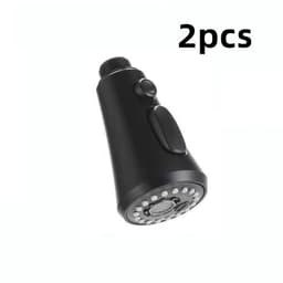 image-Universal Pressurized Faucet Sprayer Anti-splash 360 Degree Rotating Water Tap Three Stall Water Saving Faucet Nozzle Adapter