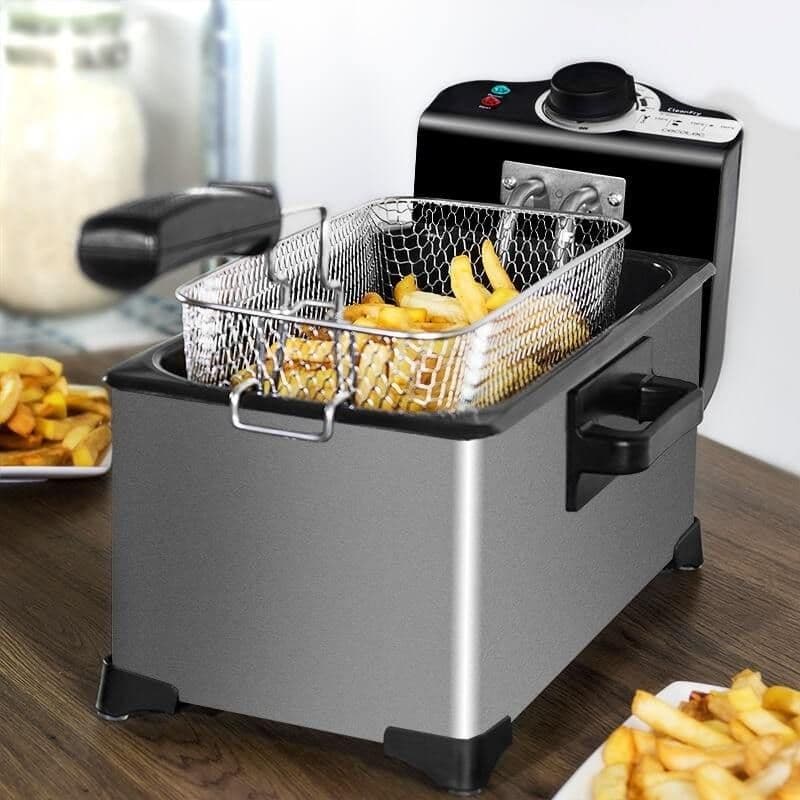 image-Household 3L French Fries Electromechanical Fryer