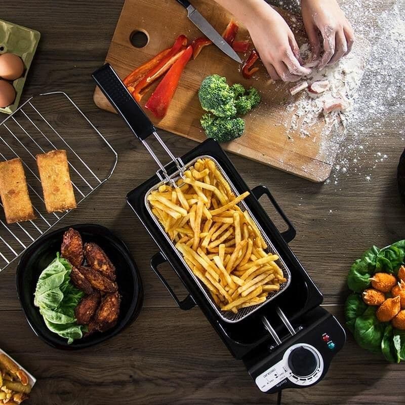 image-Household 3L French Fries Electromechanical Fryer