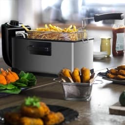 image-Household 3L French Fries Electromechanical Fryer