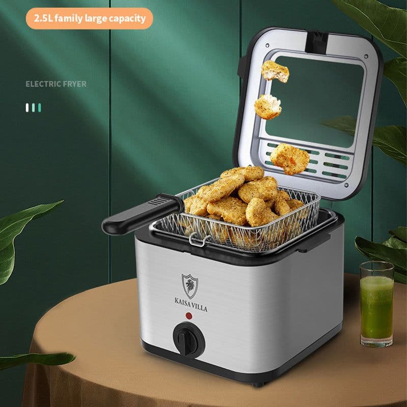 image-Visual Multifunctional Electric Air Fryer Skewer French Fries Machine