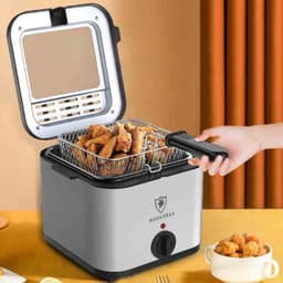 image-Visual Multifunctional Electric Air Fryer Skewer French Fries Machine