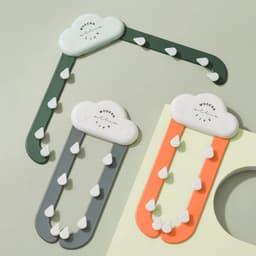 image-Triangular Cloud Sink Drain Rack Kitchen Garbage Filter Screen Dish Washing Sink Leftovers Rice Anti-blocking Kitchen Gadgets