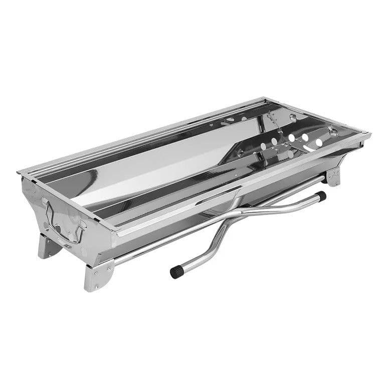 image-Foldable BBQ Grill Outdoor Stainless Steel Barbecue Tool