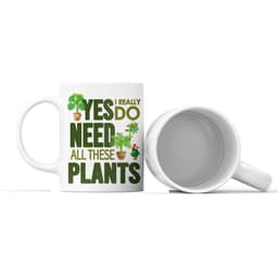 image-Botanical Ceramic Coffee White Mug