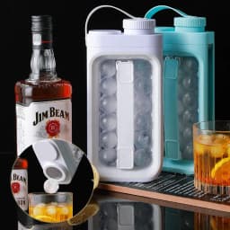 image-2-in-1 Portable Quick Release Ice Ball Cold Kettle Summer Kitchen Gadgets