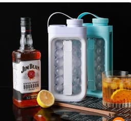 image-2-in-1 Portable Quick Release Ice Ball Cold Kettle Summer Kitchen Gadgets
