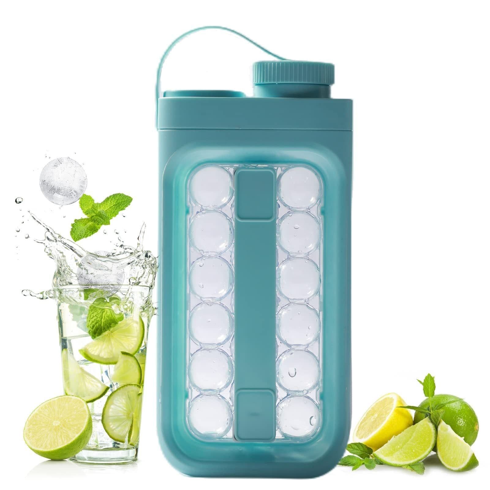 image-2-in-1 Portable Quick Release Ice Ball Cold Kettle Summer Kitchen Gadgets