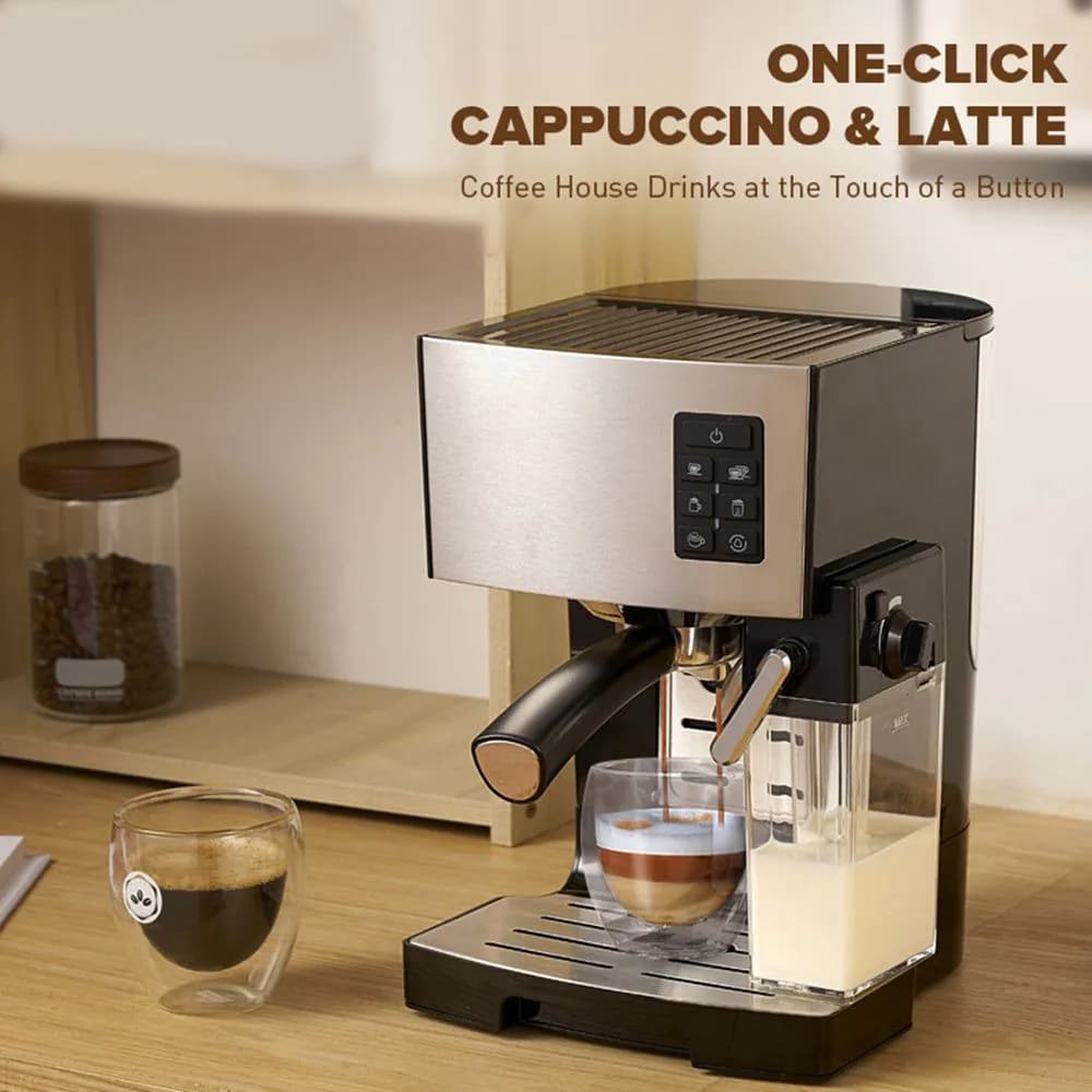 image-Automatic Coffee Machine Household Small Italian Milk Frother