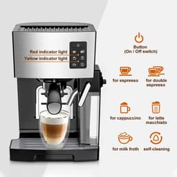 image-Automatic Coffee Machine Household Small Italian Milk Frother