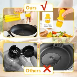 image-2 In 1 Oil Dispenser With Silicon Brush BBQ Oil Spray Glass Bottle Silicone For Barbecue Cooking Seasoning Bottle Kitchen Gadgets