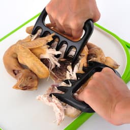 image-Maunal Bear Claw Meat Shredder Barbecue Fork Pork Separator Fruit Vegetable Slicer Cutter Kitchen Cooking BBQ Grill Accessories