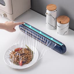 image-Creative Can Hang Magnetic Cling Film Cutter For Home Kitchen
