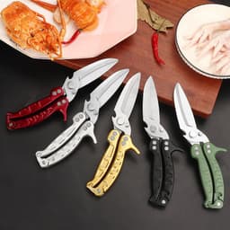 image-Stainless Steel SK5 Multifunctional Scissors Home Kitchen Supplies