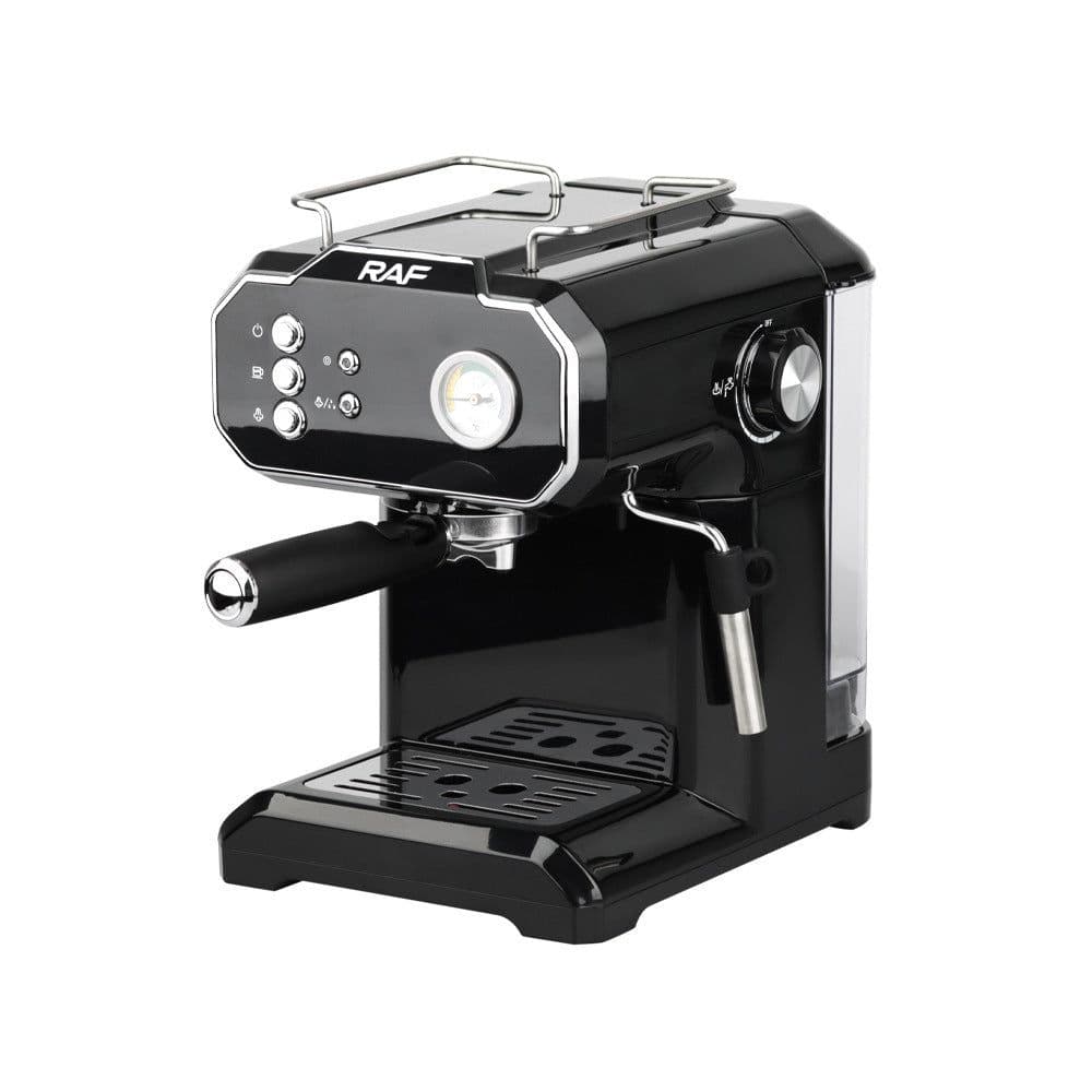 image-Household Small Semi-automatic High Pressure Steam Milk Froth Coffee Machine