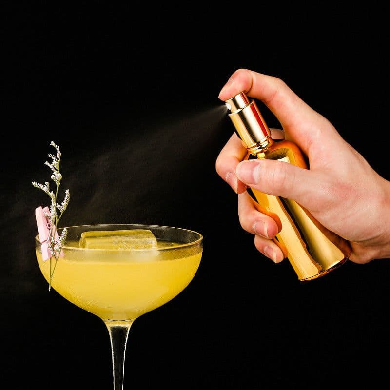 image-Clear Glass Perfume Spray Dispenser Bottle