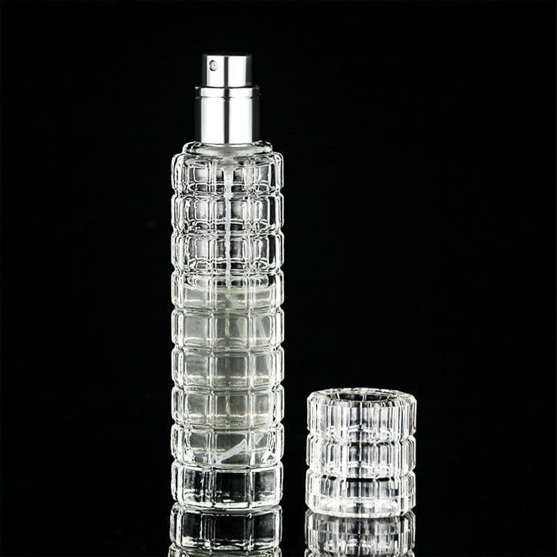 image-Clear Glass Perfume Spray Dispenser Bottle