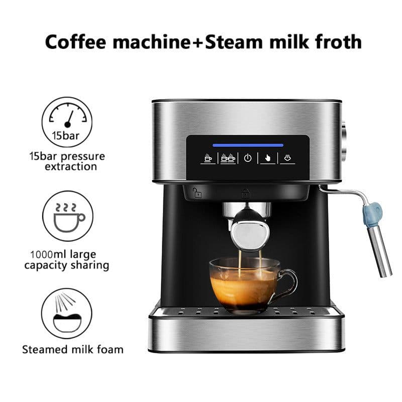 image-Home Smart Home Espresso Machine Steam Milk Frother All-in-one
