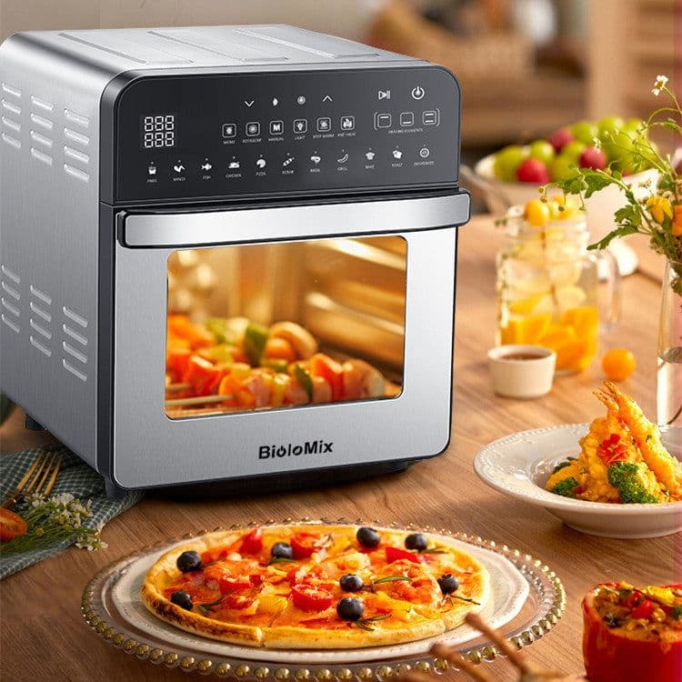 image-Stainless Steel Double Heating Air Oven