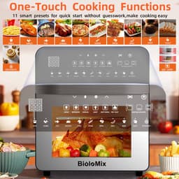 image-Stainless Steel Double Heating Air Oven
