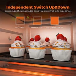 image-Stainless Steel Double Heating Air Oven