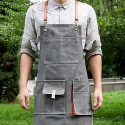 image-Wearable Apron For Gardening And Painting Work Clothes