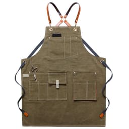 image-Wearable Apron For Gardening And Painting Work Clothes